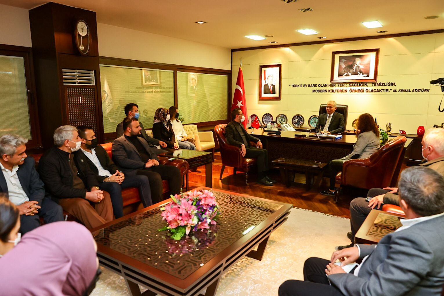 AK Parti Pamukkale Teskilatindan Baskan Zolana ziyaret 2 - AK Parti Pamukkale Teşkilatı’ndan Başkan Zolan'a ziyaret